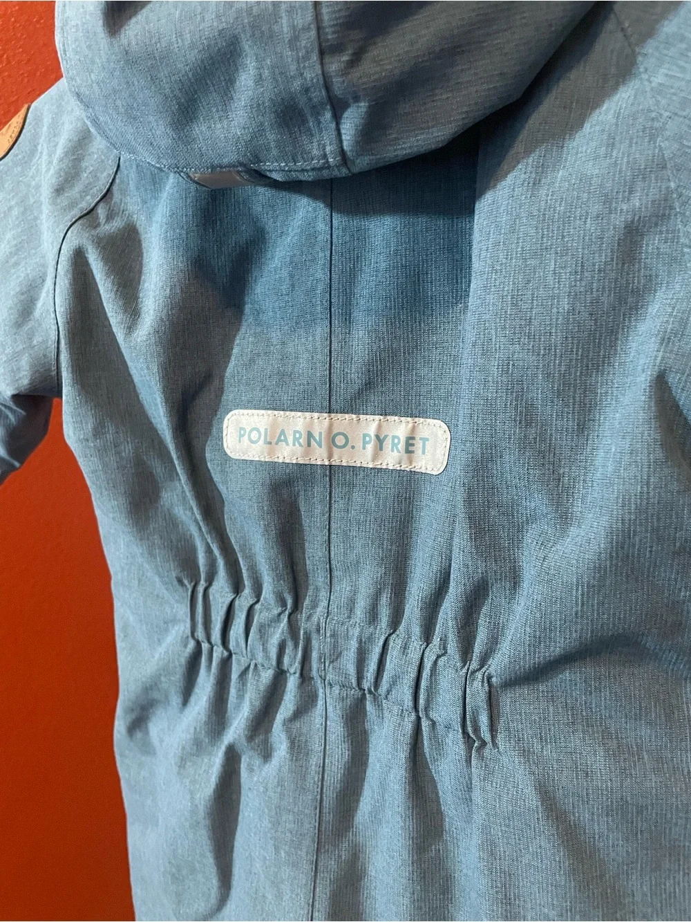 Polarn O. Pyret Boy’s Blue Weather Pro Water Repellent Reflective‎ Snowsuit